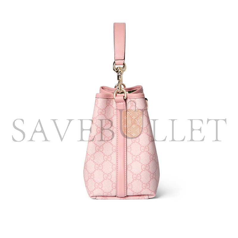 G*u*i gg emblem small bucket bag 815118 (19*18*11cm)